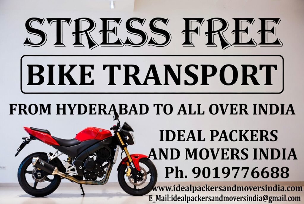 Bike Transport from Hyderabad to Sheikhpura, Bike Parcel Service